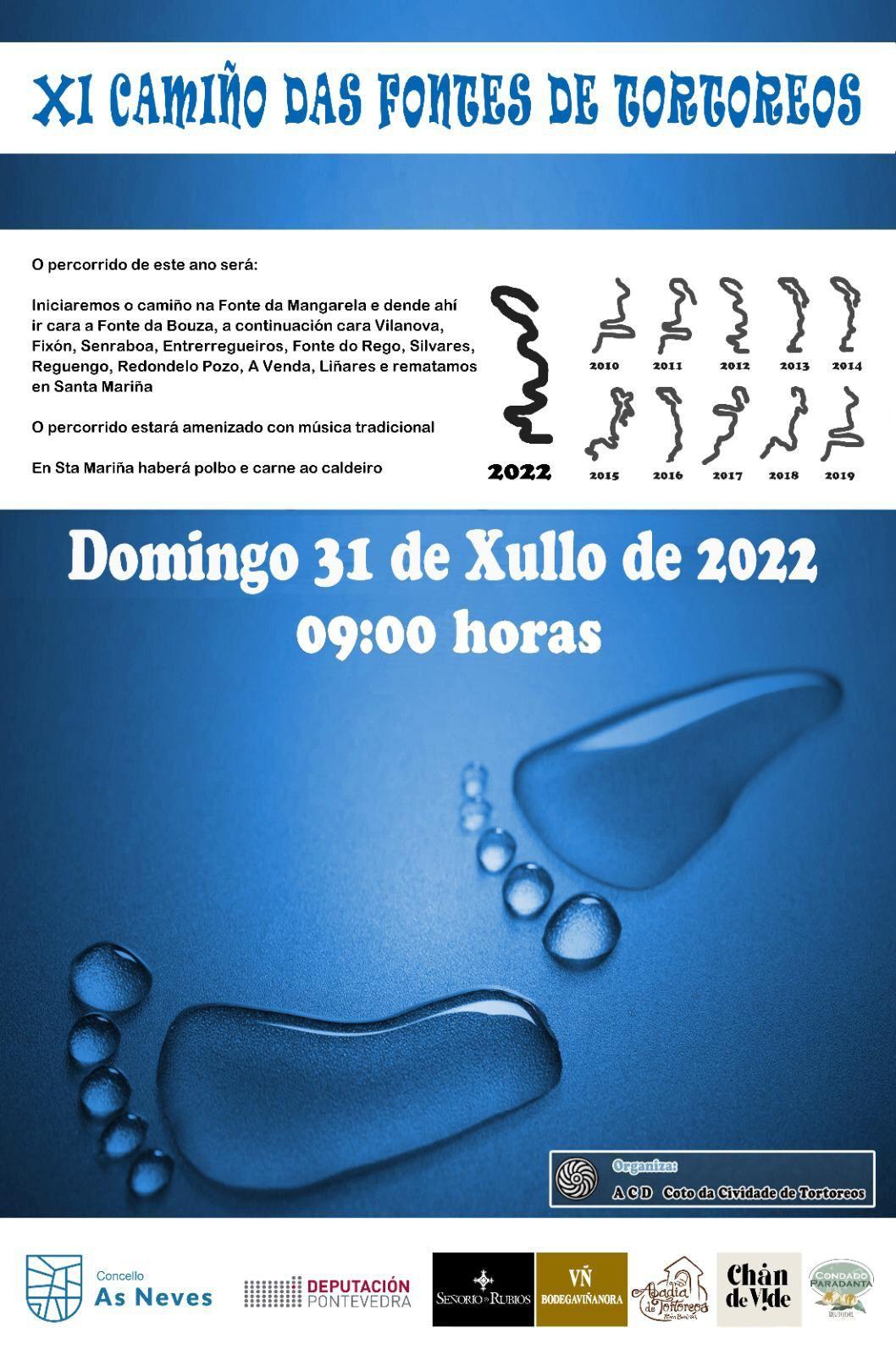 XI Camiño das Fontes de Tortoreos Torto