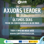 O PRAZO DE PRESENTACIÓN DAS SOLICITUDE DE AXUDAS LEADER ENTRA NA SÚA RECTA FINAL