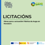 PSTD: Licitación para a actuación “A Fábrica da Auga” (Mondariz)