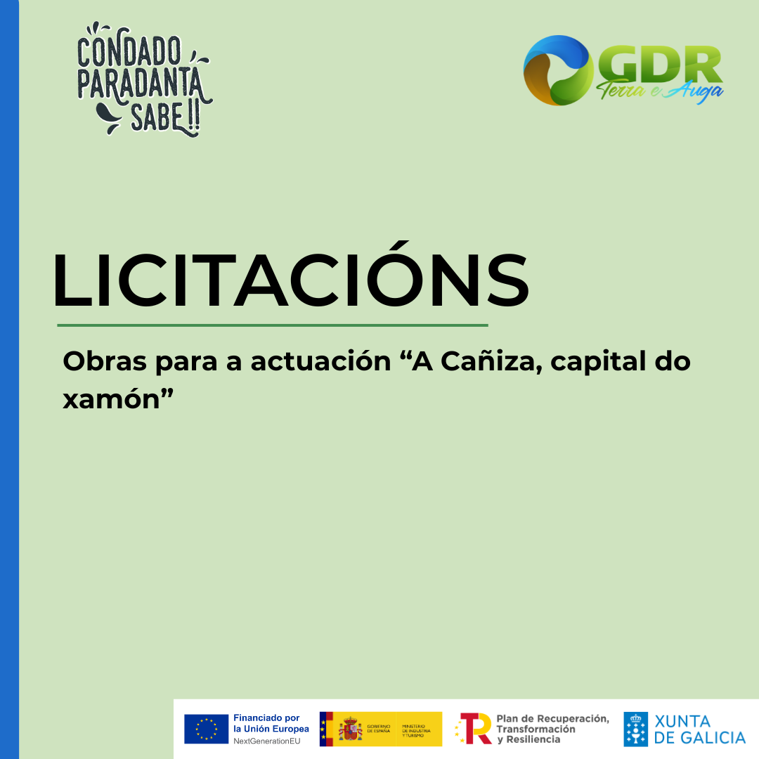 Neste momento estás a ver PSTD: Licitación para a actuación “A Cañiza, capital do xamón”